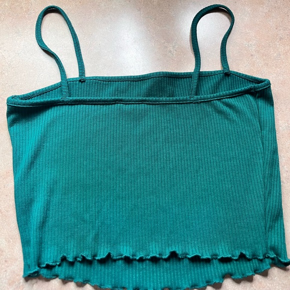 ribbed cropped tank - Picture 2 of 7